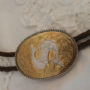 Western S necklace